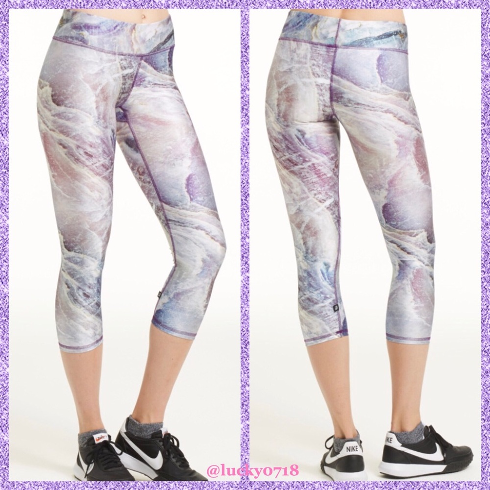 SoulCycle x Zara Terez NWT Amethyst Capri Sz S